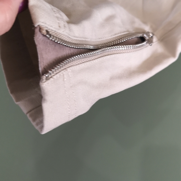 SOIA & KYO Kiera Moto Leather & Cotton Zip Up Jacket Sz Small - Picture 11 of 14